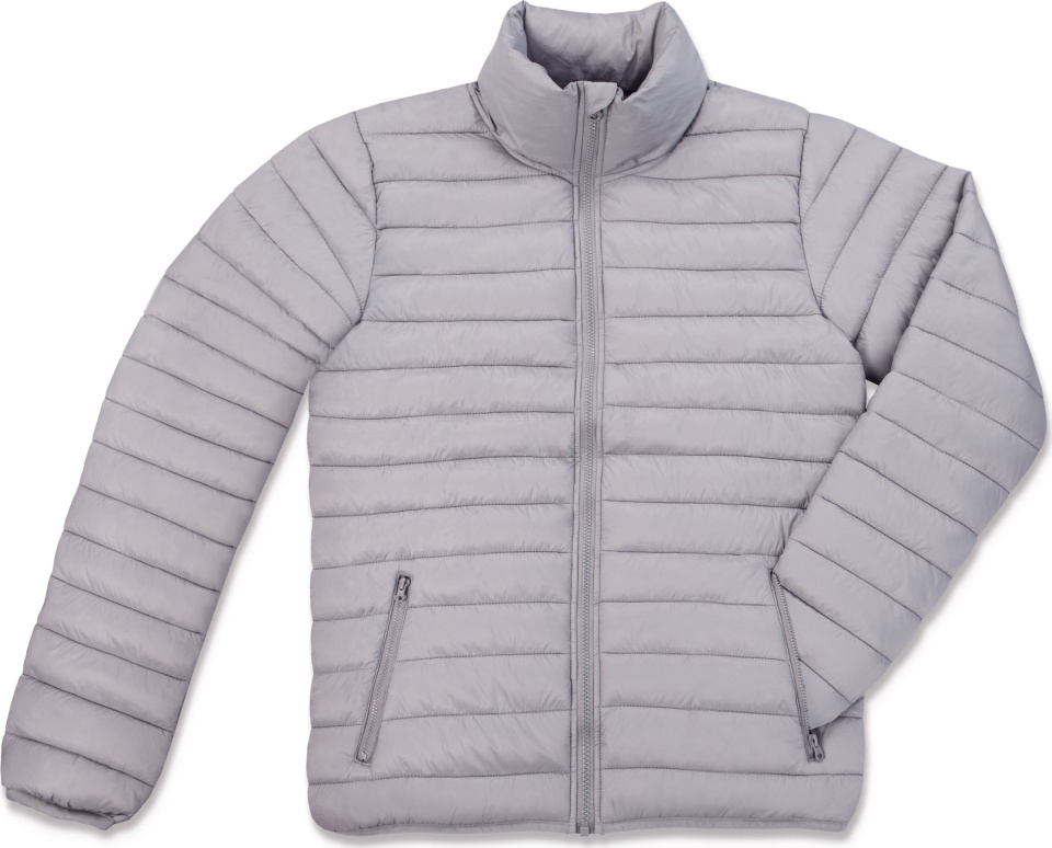 Mens light online grey puffer jacket